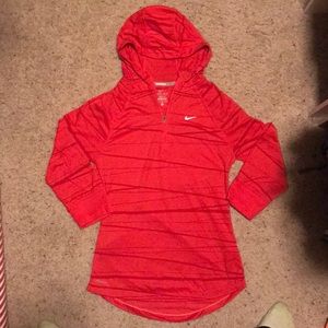 Nike 3/4 sleeve quarter zip